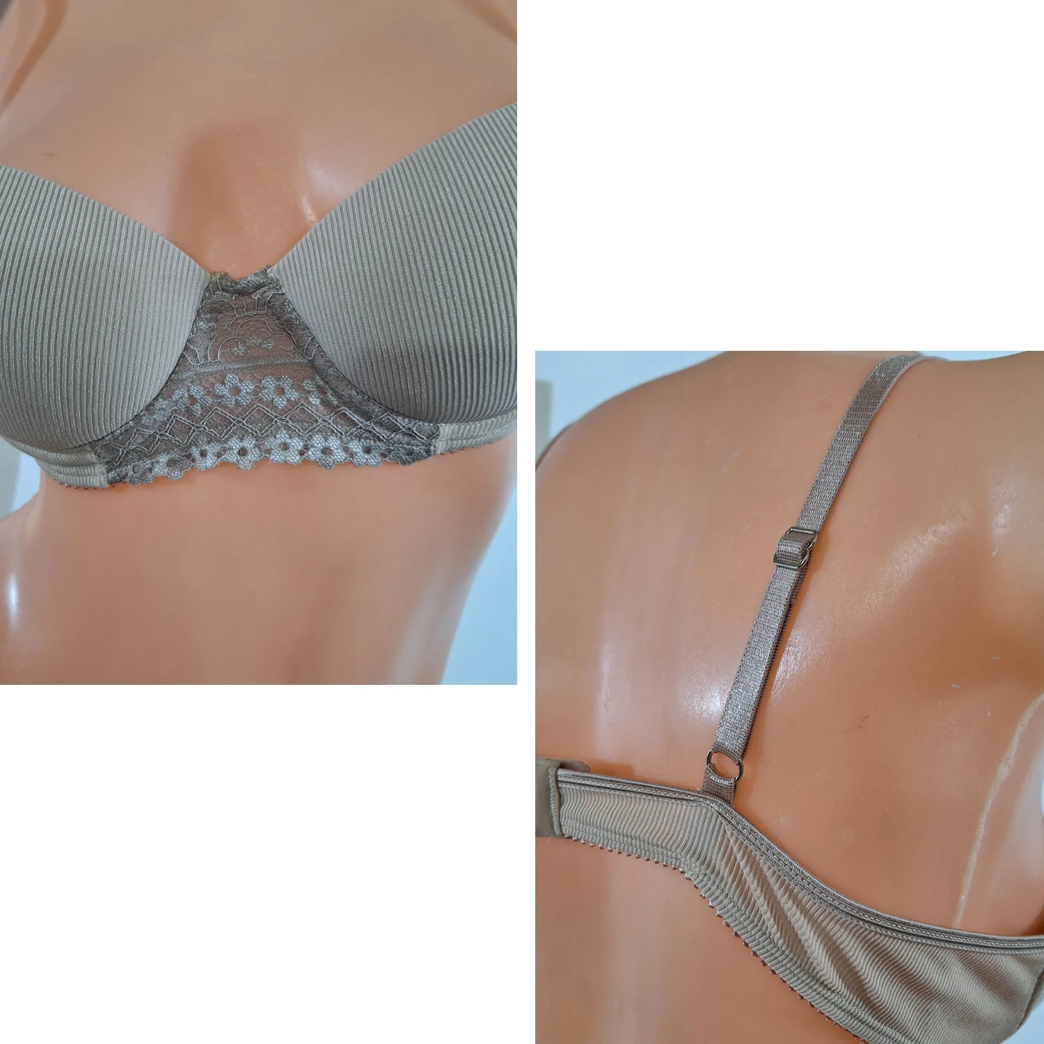 Conjunto Corpiño Taza Soft y Push Up (art 5101) Talle 85 al 100: imagen 7