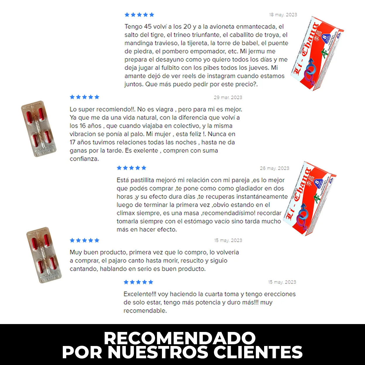 Li Chang 32 Capsulas (4x8) - Vigor Masculino - Imagen 3