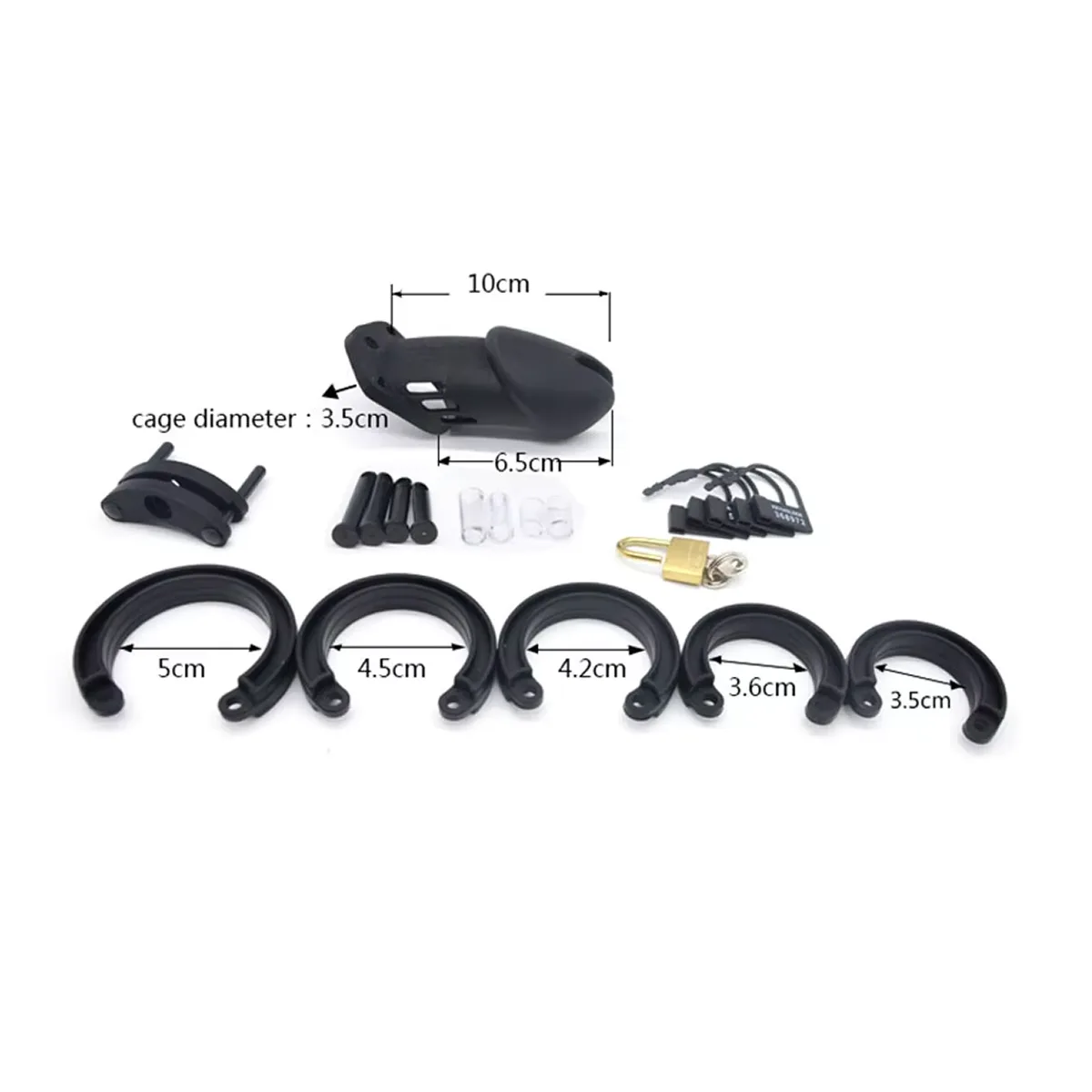 Dispositivo De Castidad Jaula De Pene Cb 6000 - Imagen 2