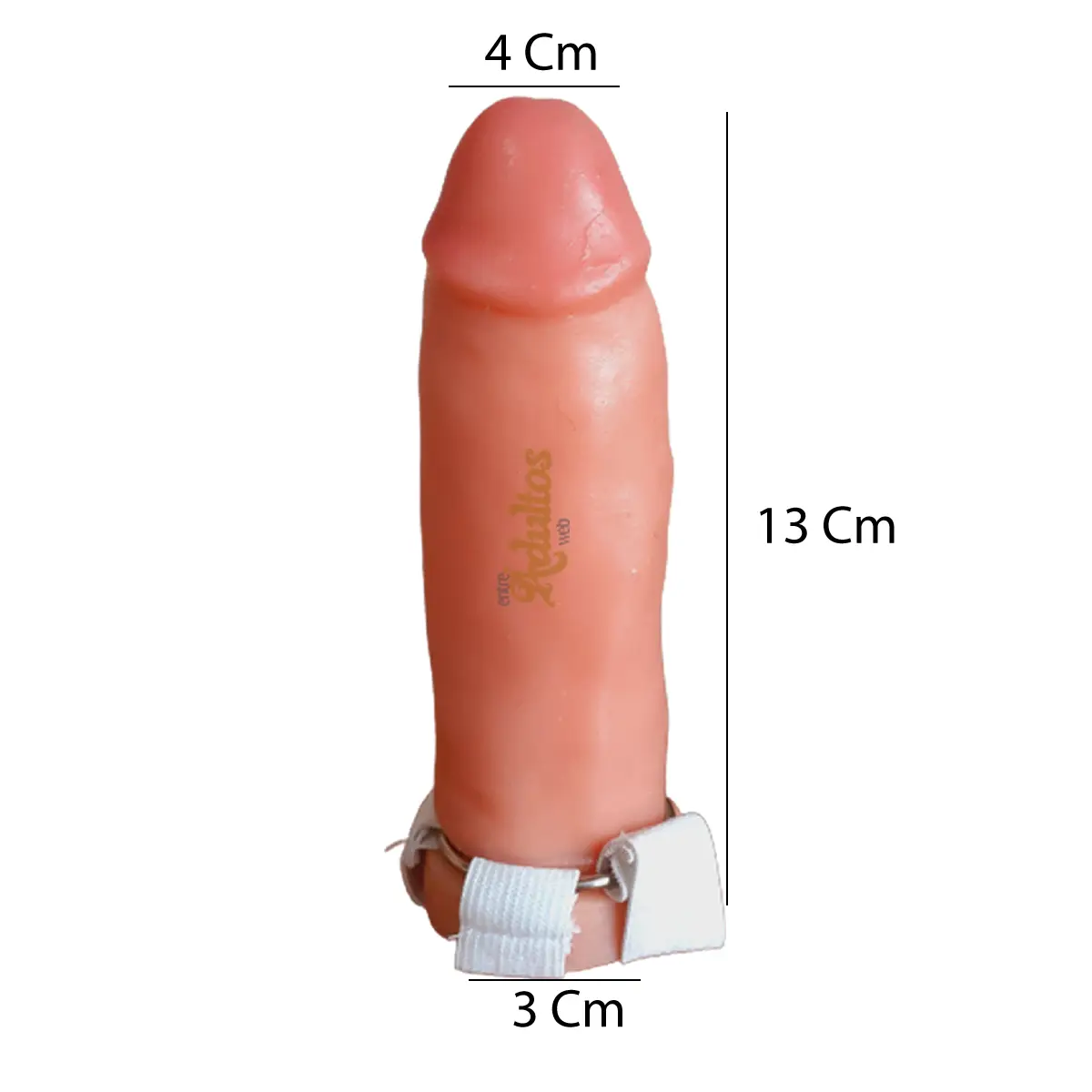 Protesis Peneana Semirigida Pellizcable Mod 5 (13x4cm) - Imagen 2